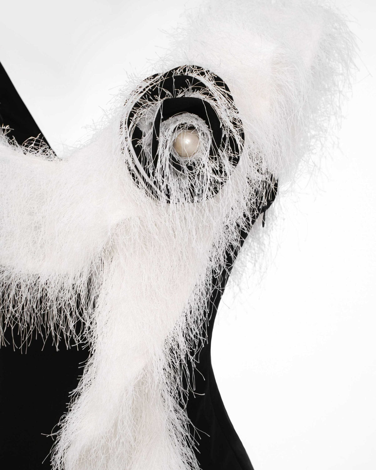 MUST HAVE Monochrome faux fur mini dress — Must Have
