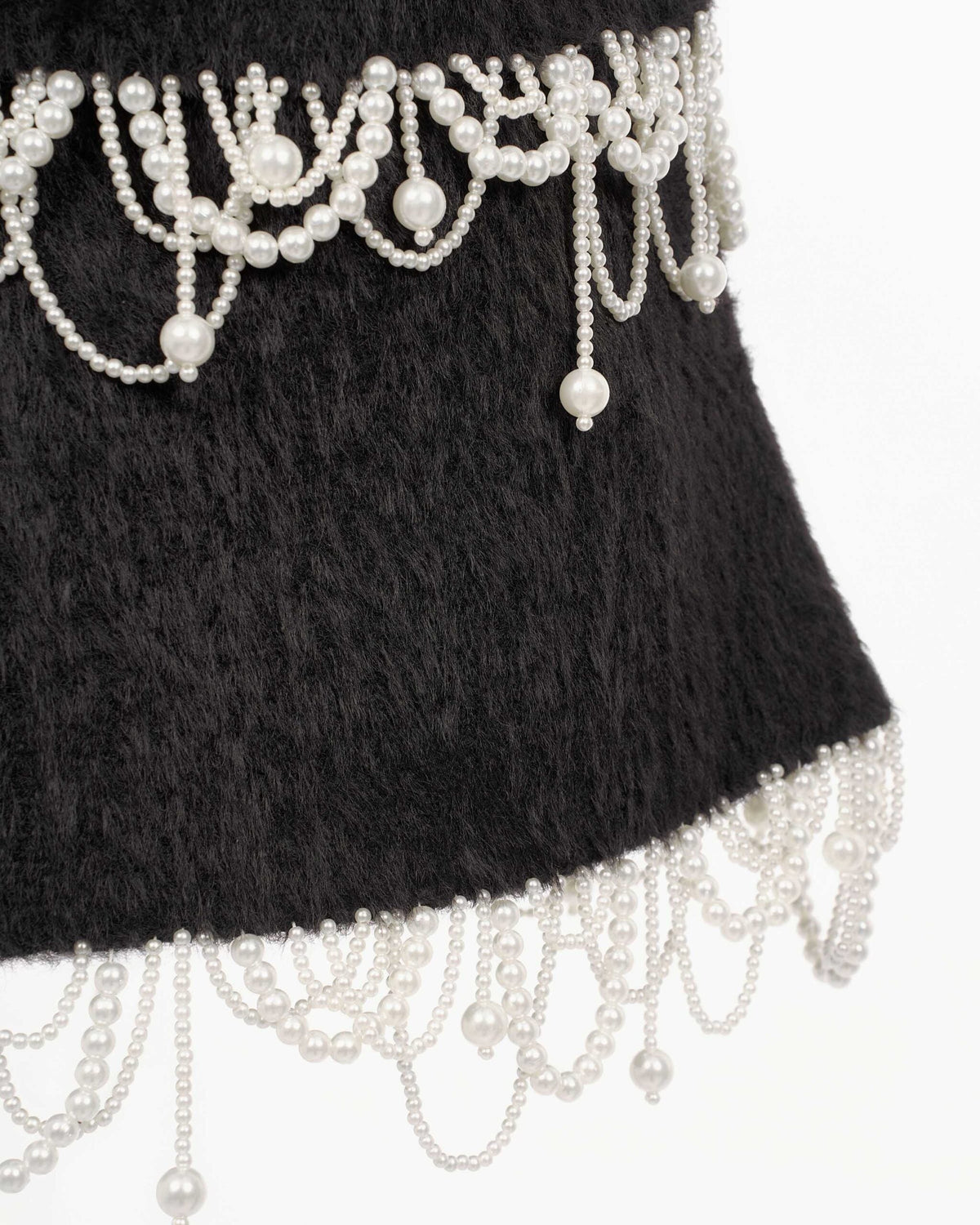 MUST HAVE Pearl fringe tiered mini dress — Must Have