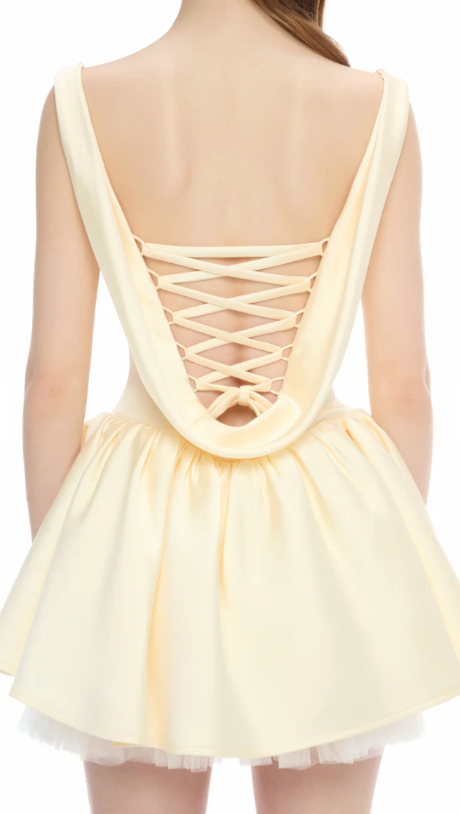Jubin Cherie Dress (ivory)
