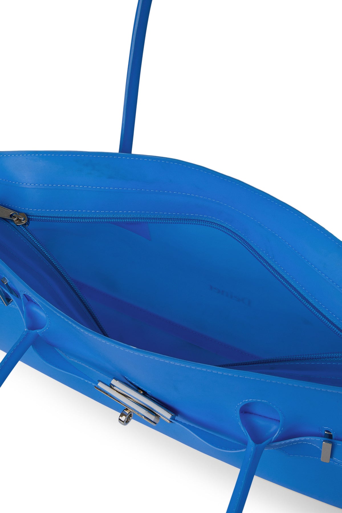 FREE CARD WALLET INCLUDED — JELLY TWO-WAY BAG IN BLUE — image 11