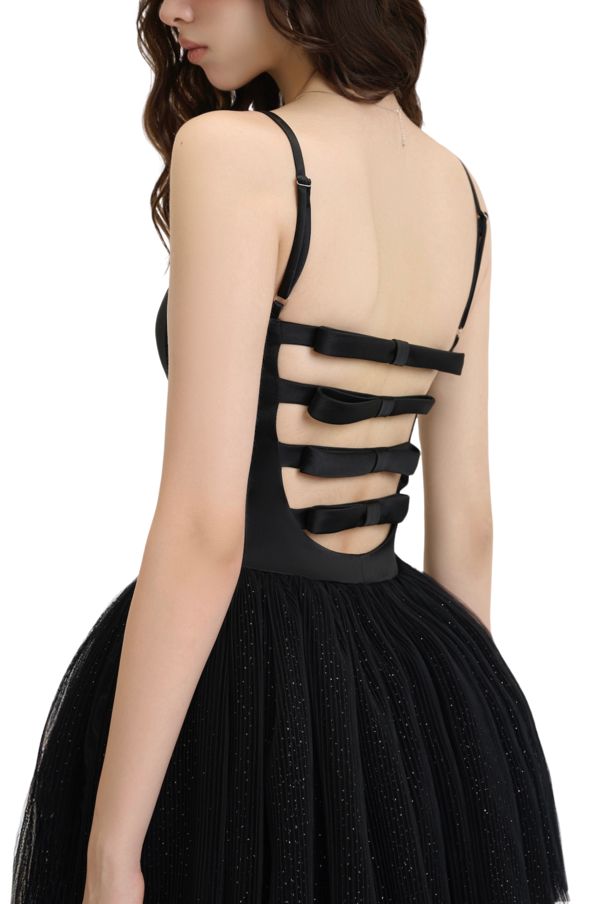 Jubin OPHELIA DRESS IN BLACK | Jubin