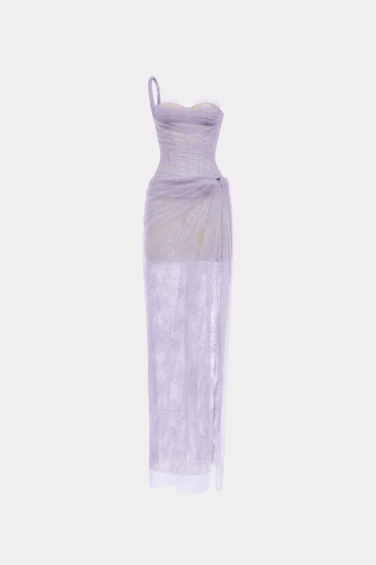 MONTSAND Purple Mara Maxi Dress