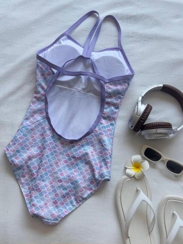 Mermaid Scales One-Piece Swimsuit