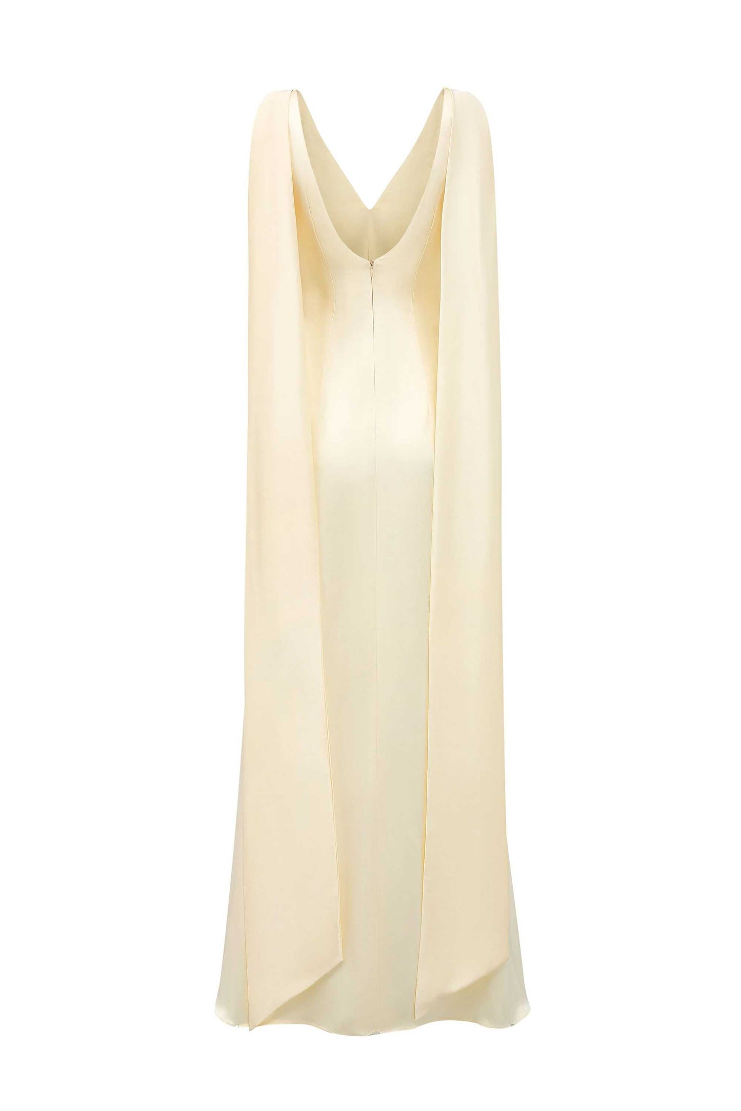 Phoebe V-neck shawl dress — image 2