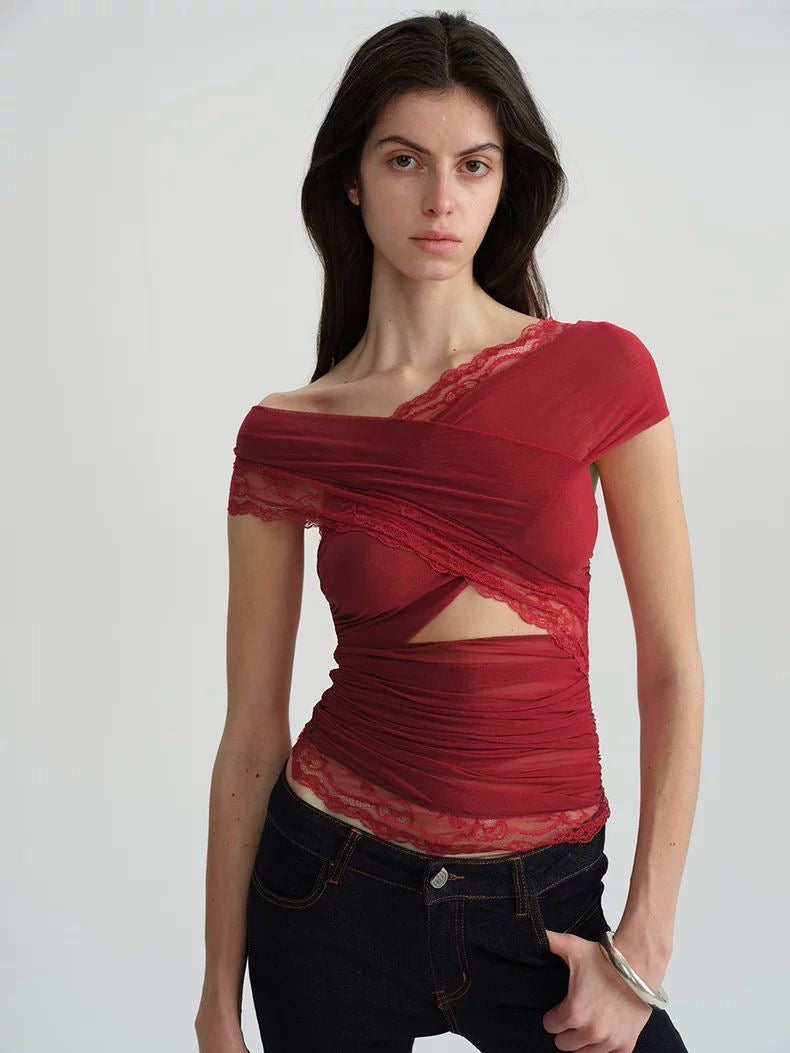Crimson Wine Top