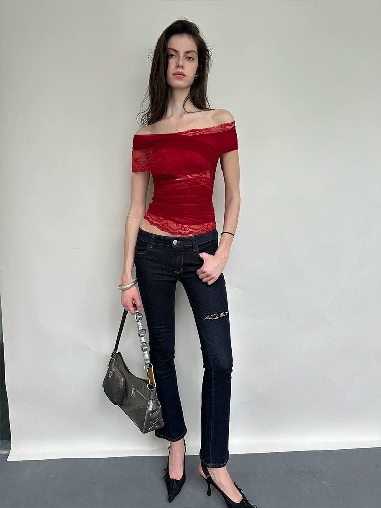 Crimson Wine Top