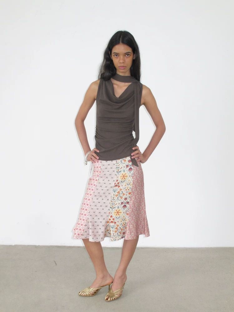 First Myth Patchwork Skirt