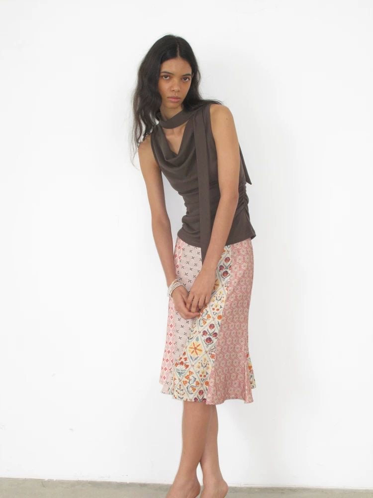 First Myth Patchwork Skirt