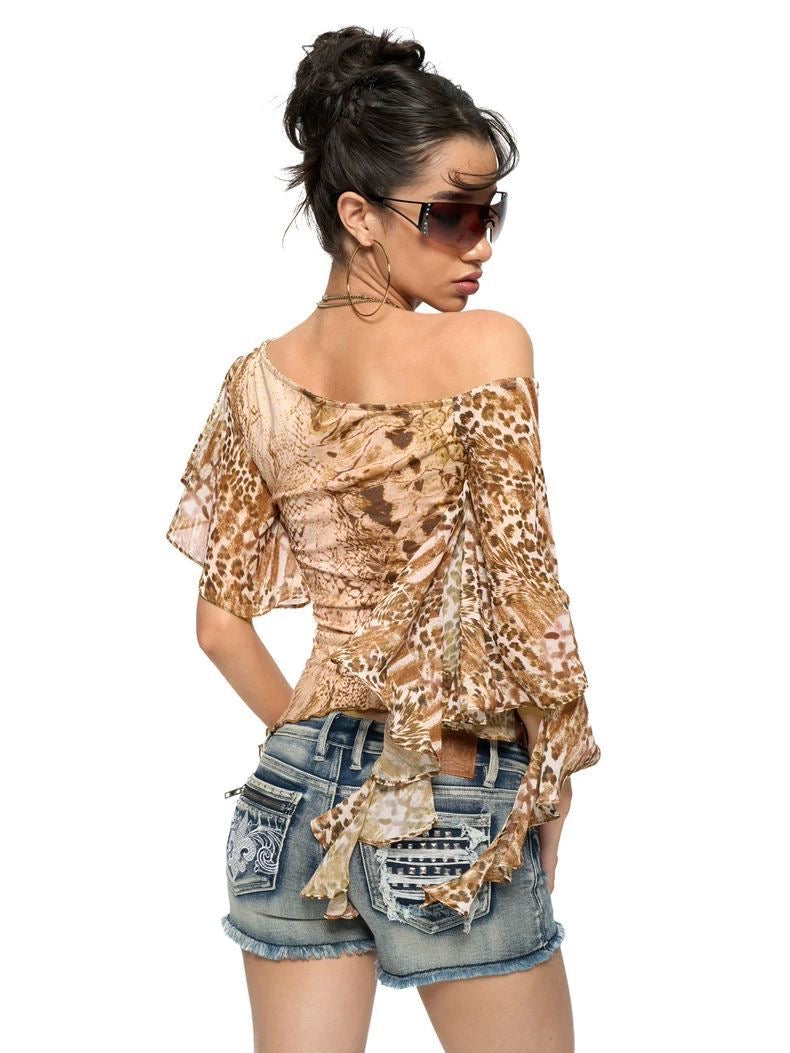 Desert Siren Mesh Top