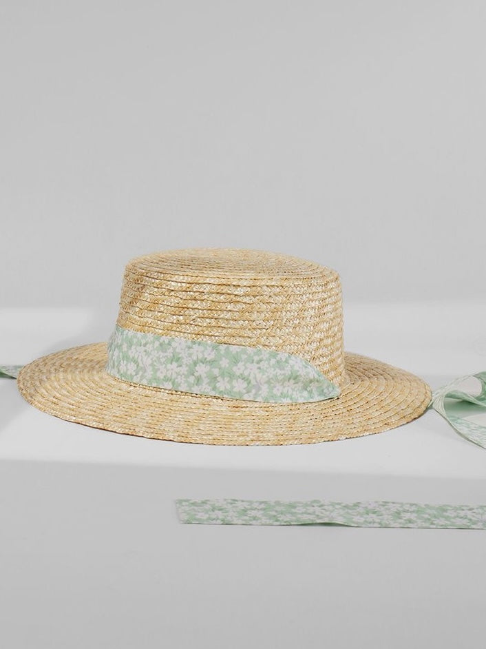 Daisy Ribbon Boater