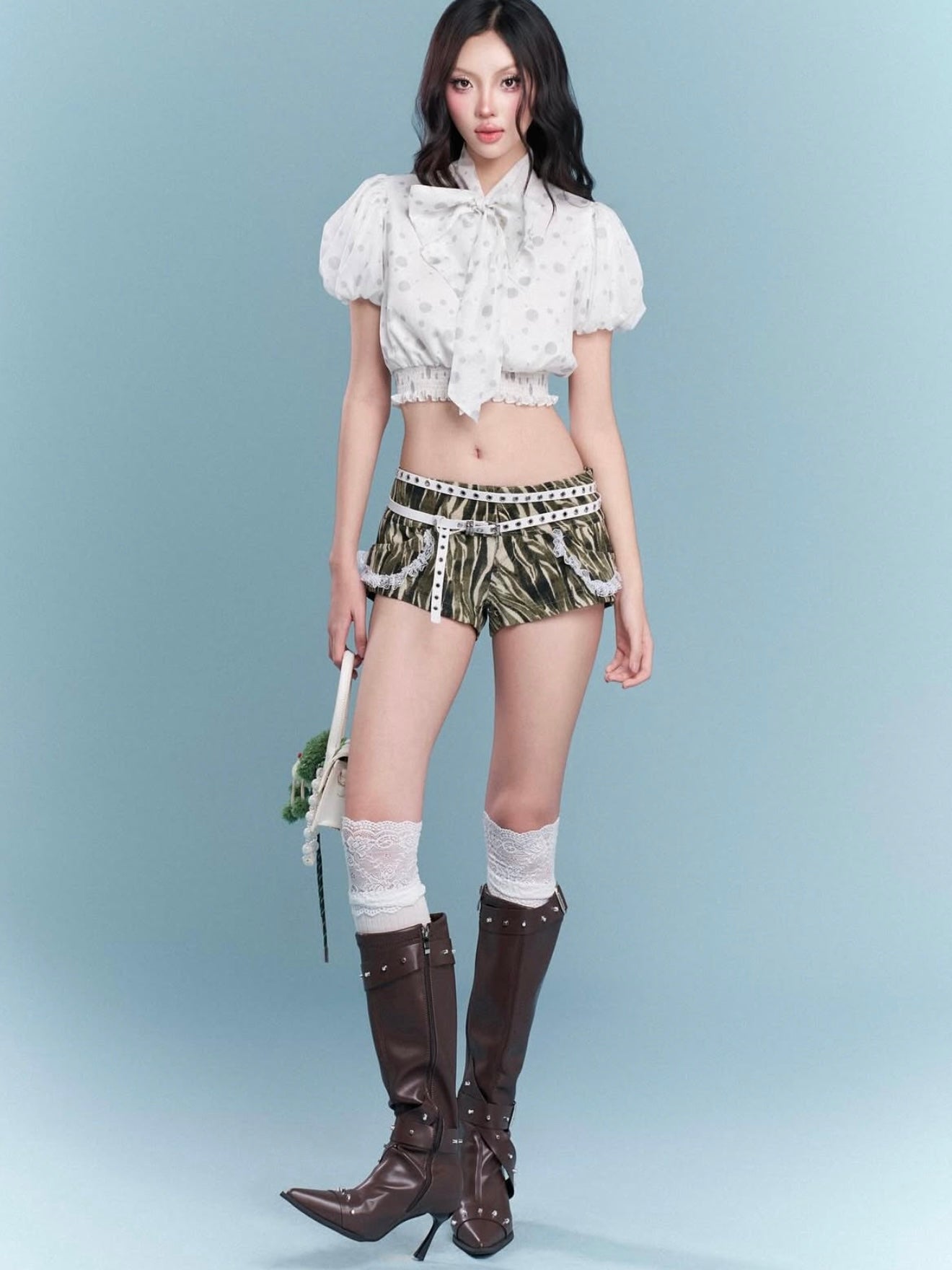 Chanclub Mini Bi Top & Short & Belt