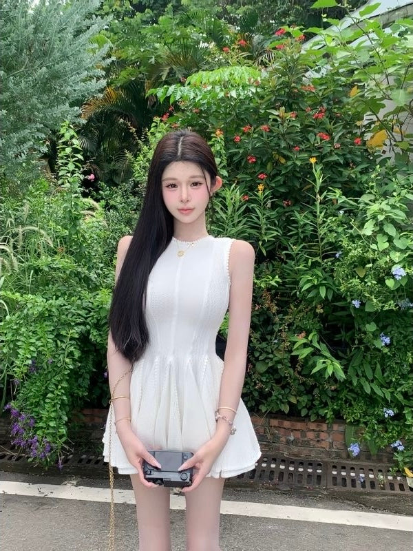 Ivory Air Mini Dress