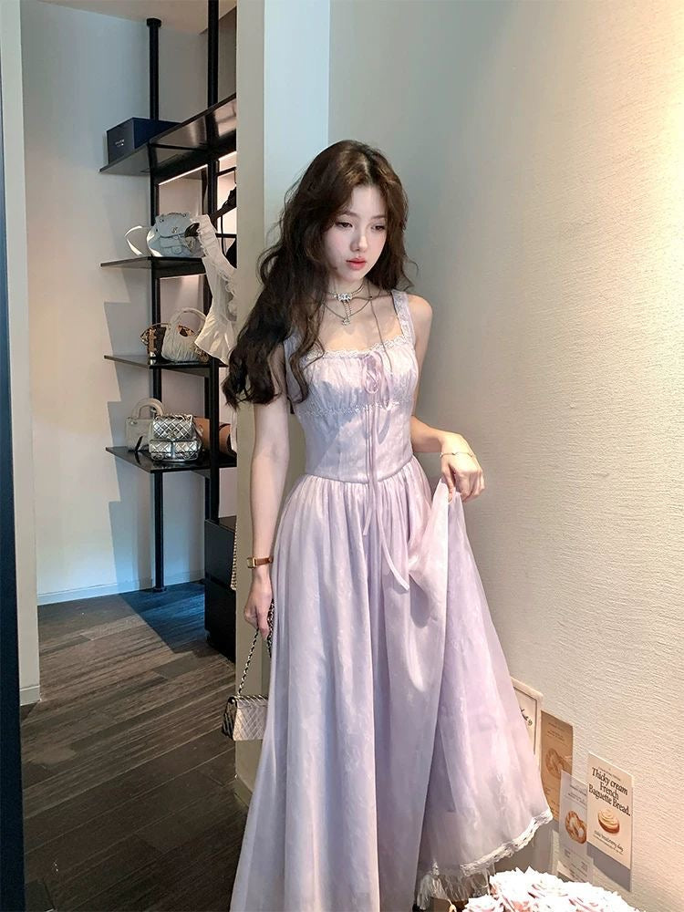 Lilac Romance Maxi Dress