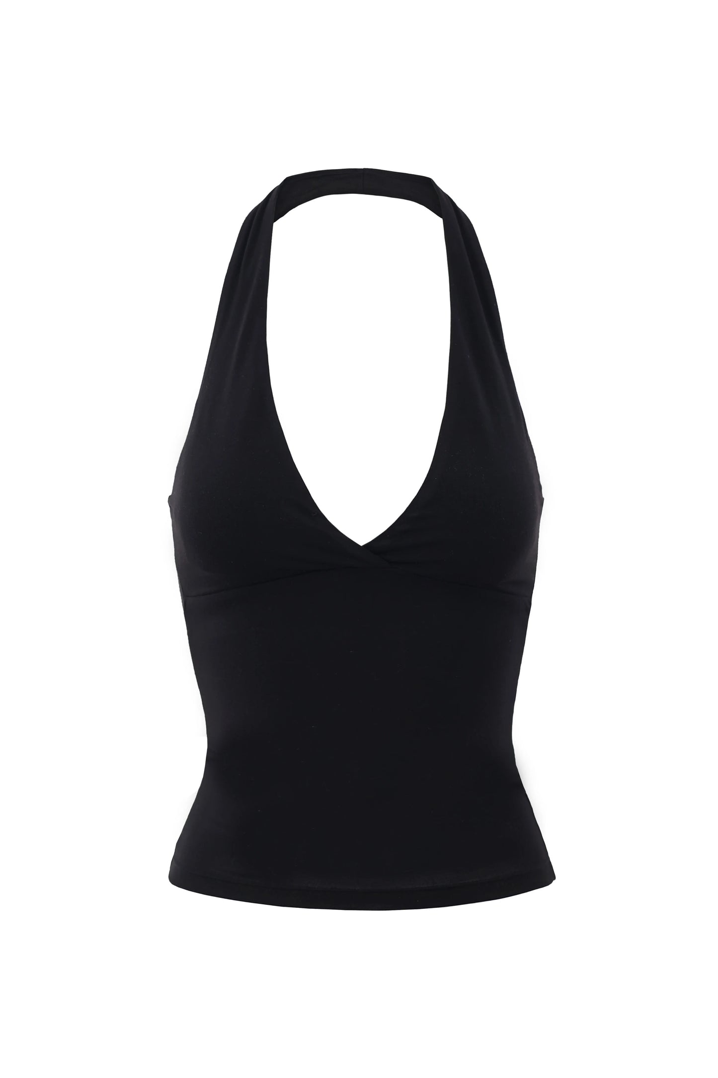 Stunning Deep V-Neck Layered Dress with Built-In Bra | Ultra-Flattering Silhouette