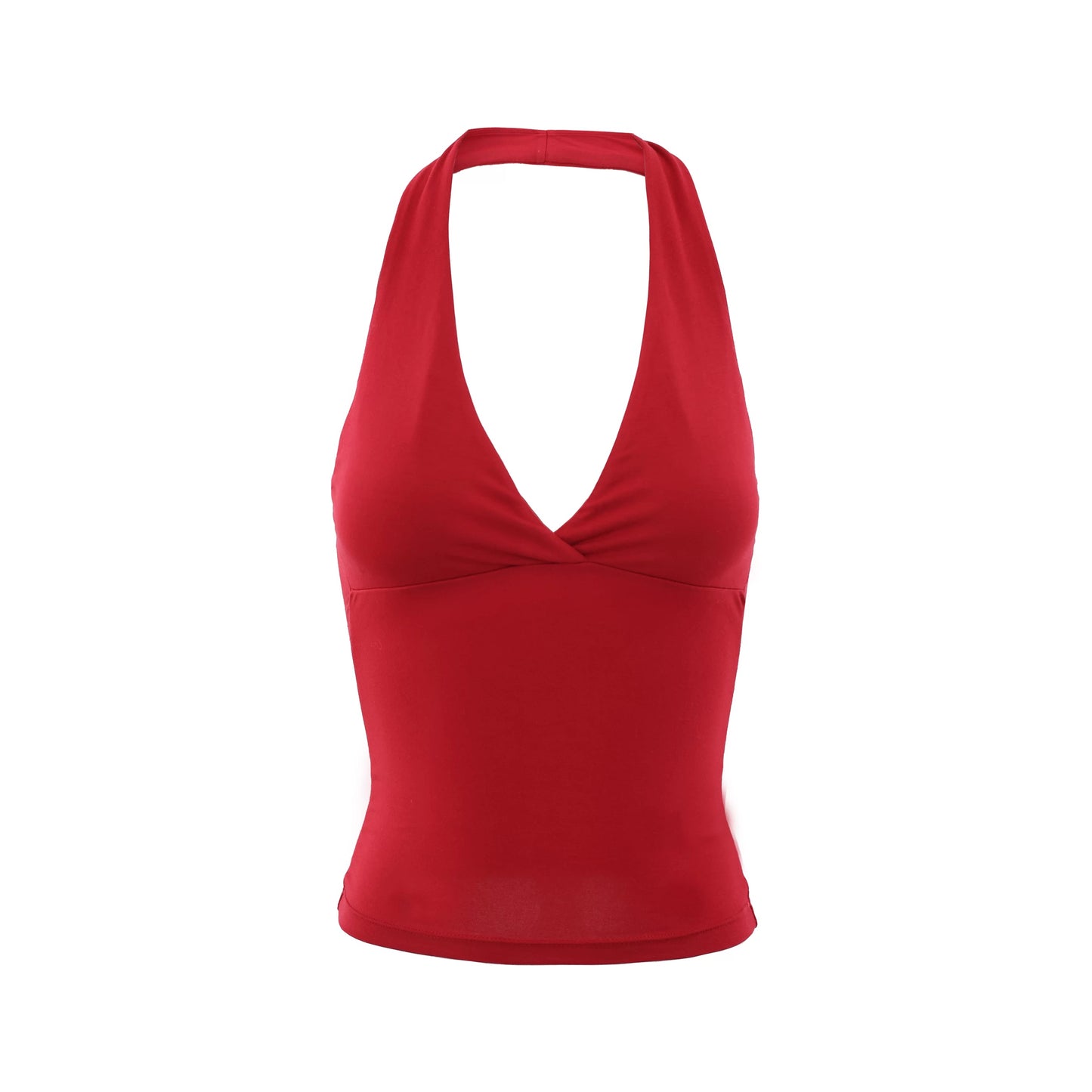 Stunning Deep V-Neck Layered Dress with Built-In Bra | Ultra-Flattering Silhouette