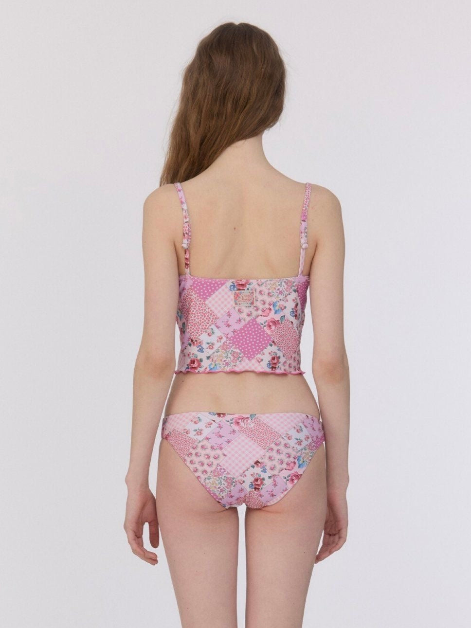 Floral Patchwork Ruffle Set