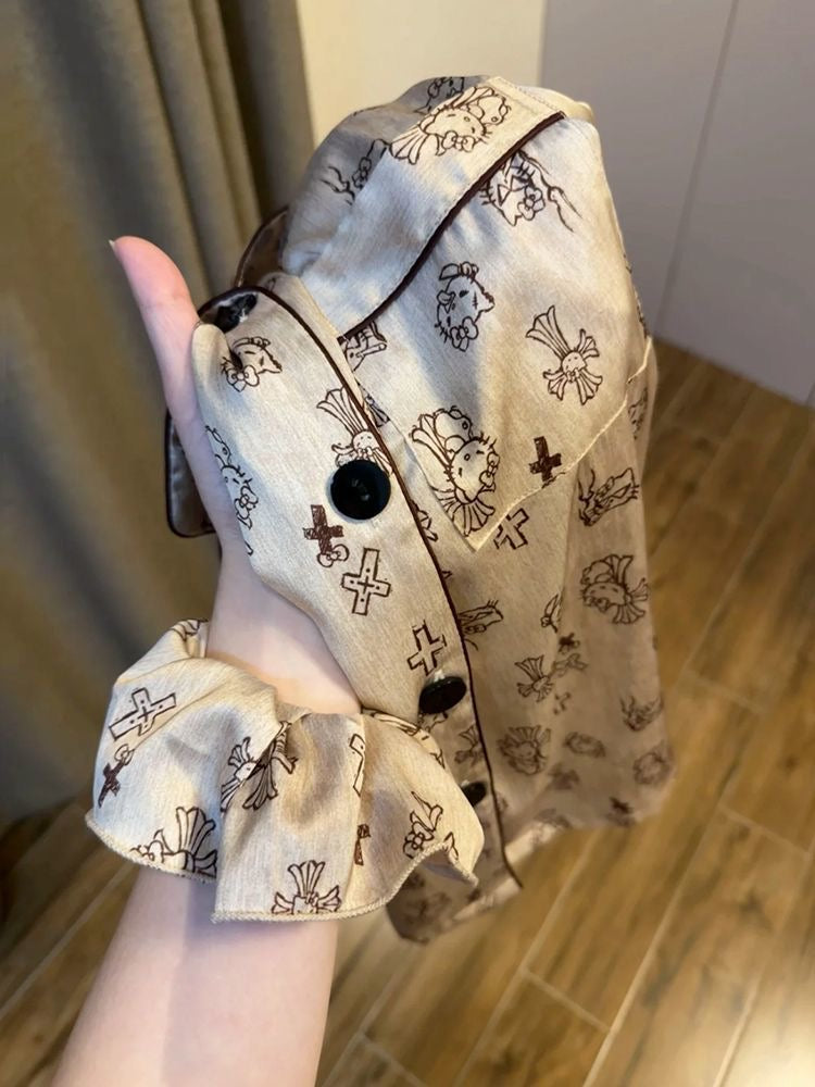Mischievous Hello Kitty Pajama Set
