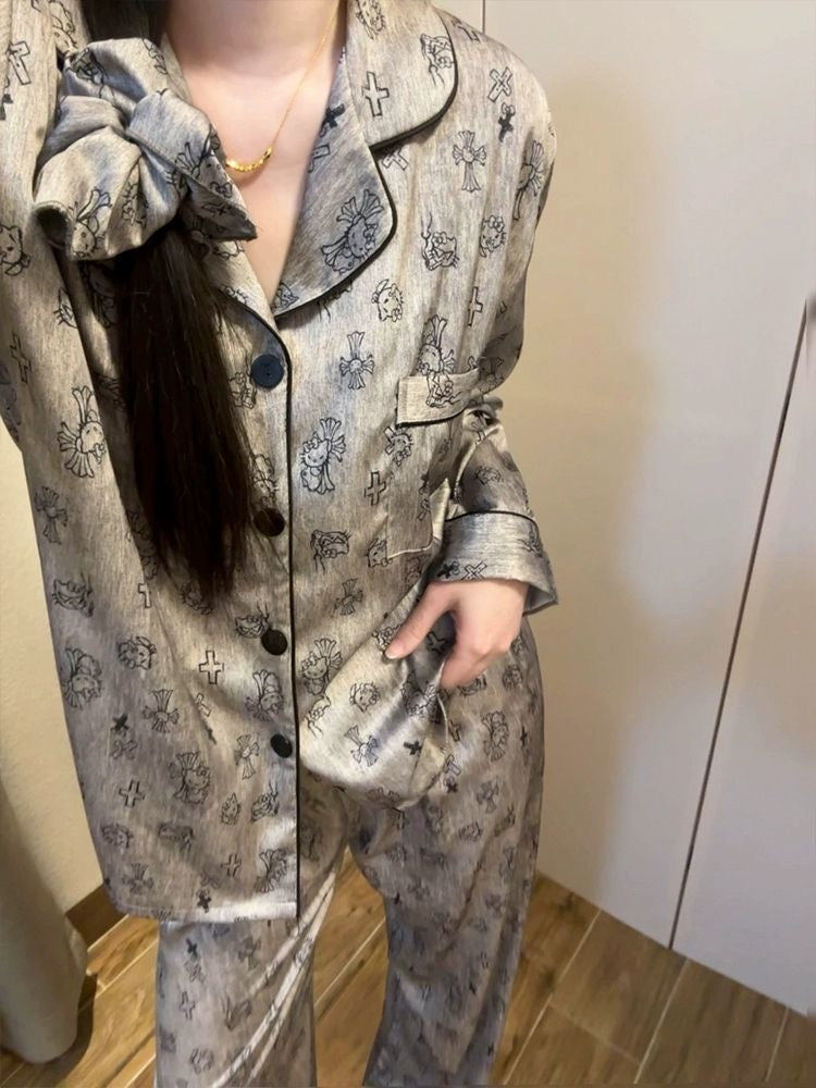 Mischievous Hello Kitty Pajama Set