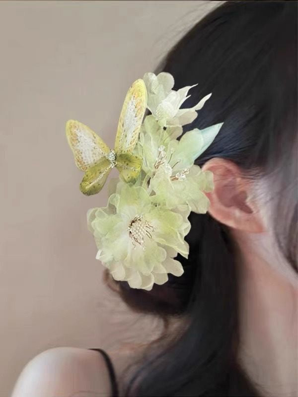 Emerald Butterfly Bloom