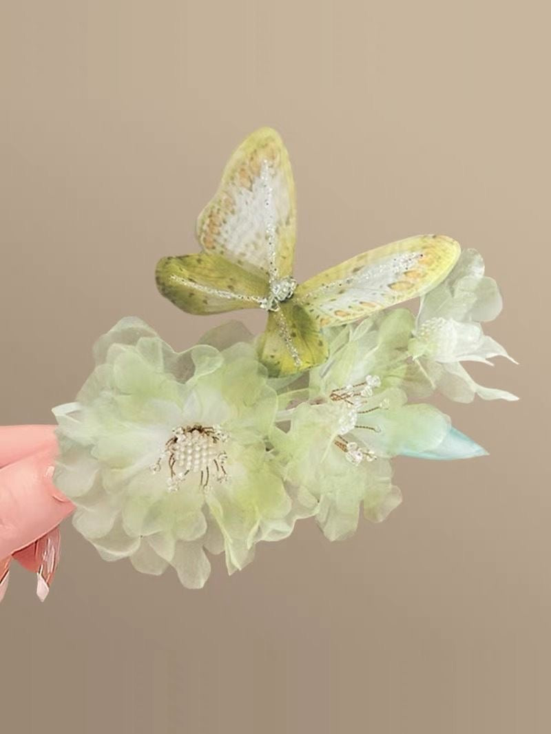 Emerald Butterfly Bloom