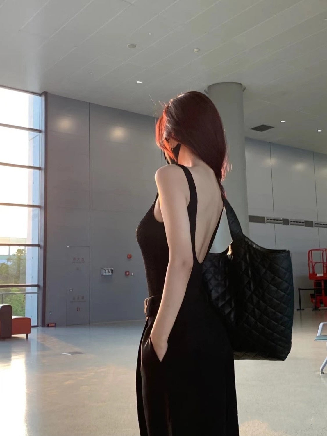 Lowback Rib Padded Tank