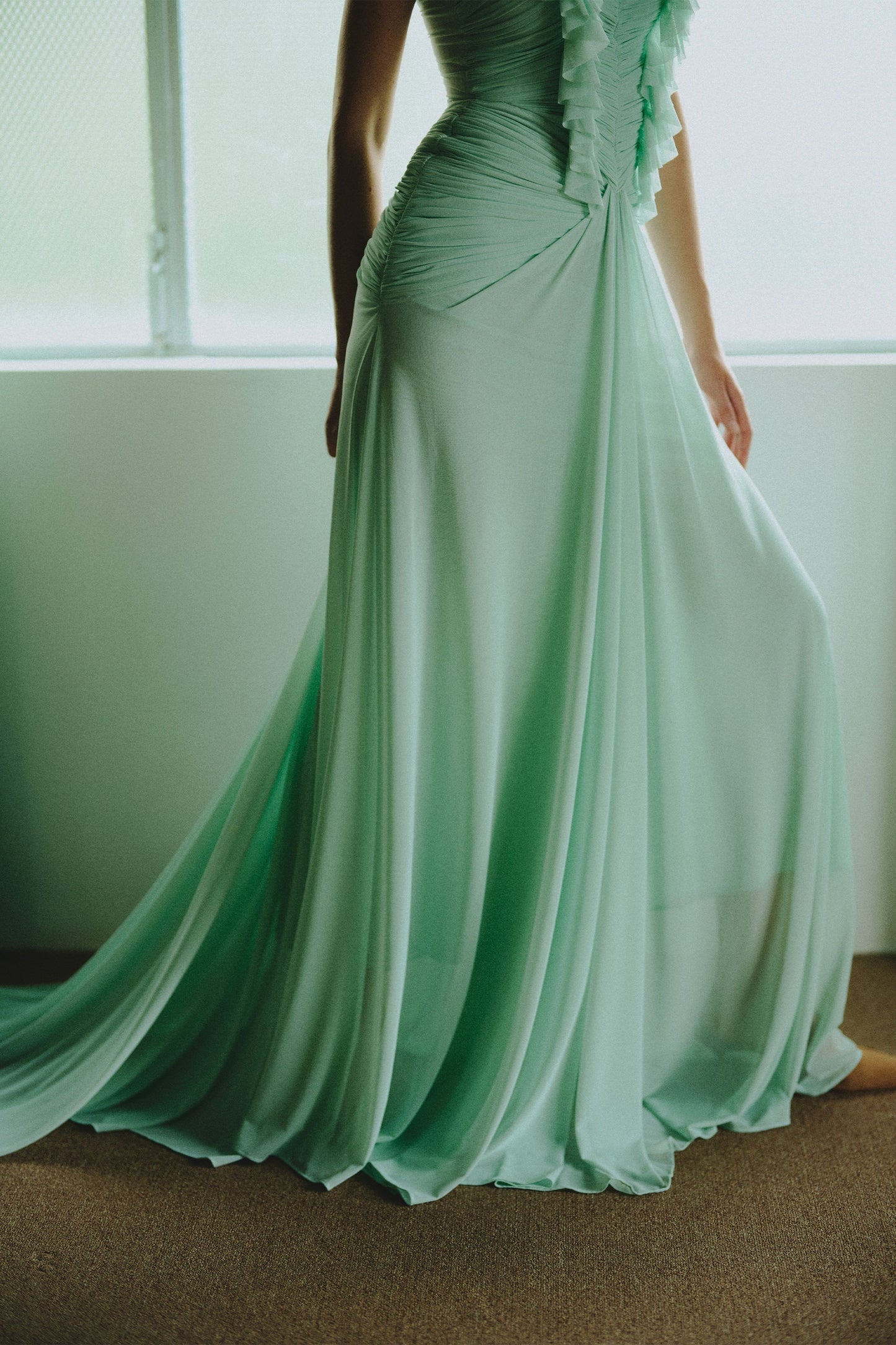 CICI ABIGAIL Bustier Maxi Dress