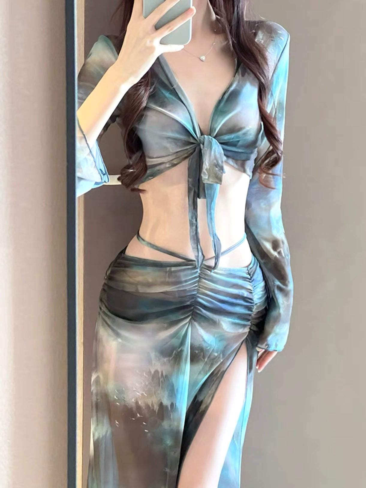 'Oceanic Allure' - 4-Piece Bikini Set