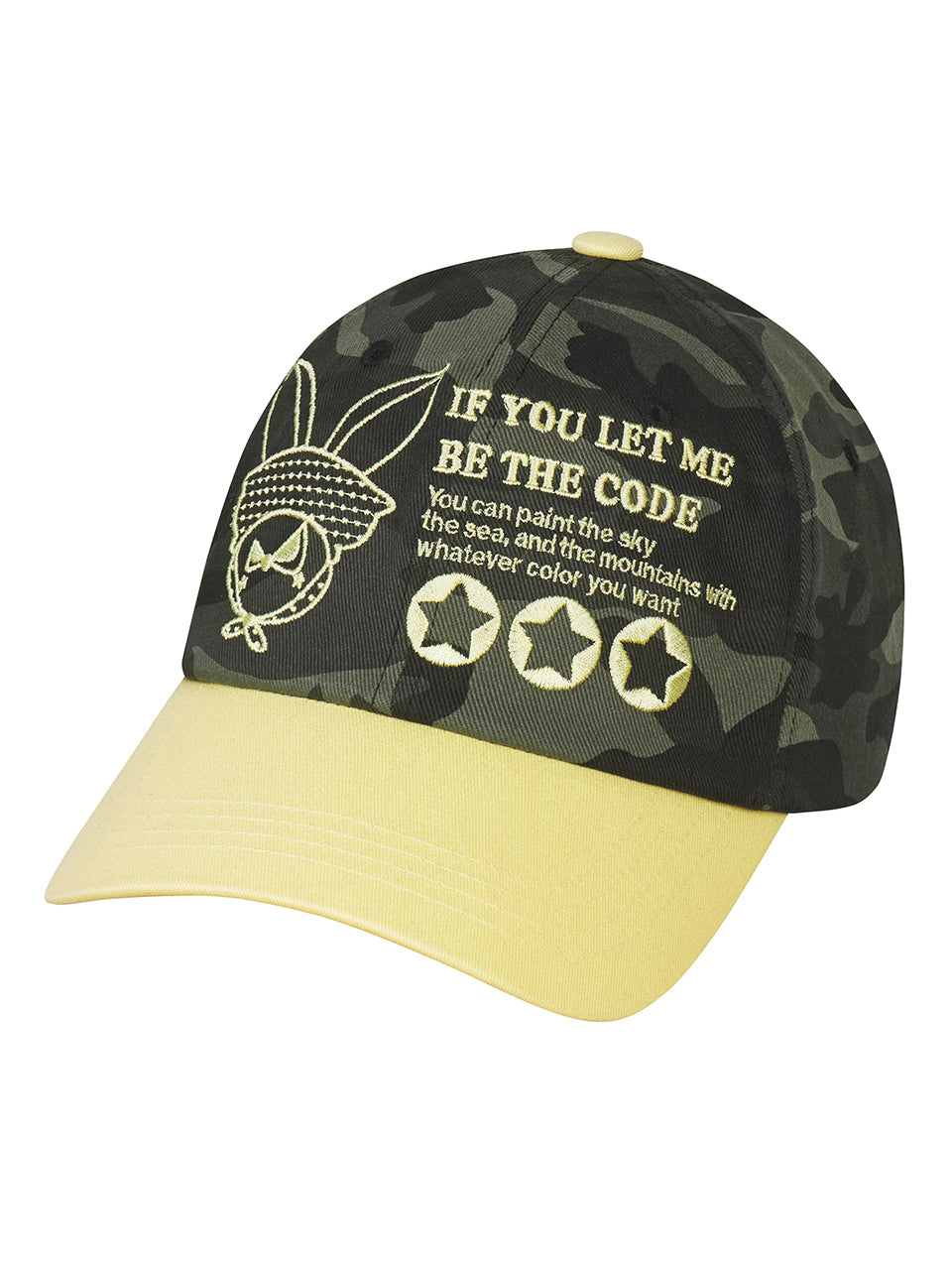 LUVISTRUE SM Rabbit Ball Cap in Yellow