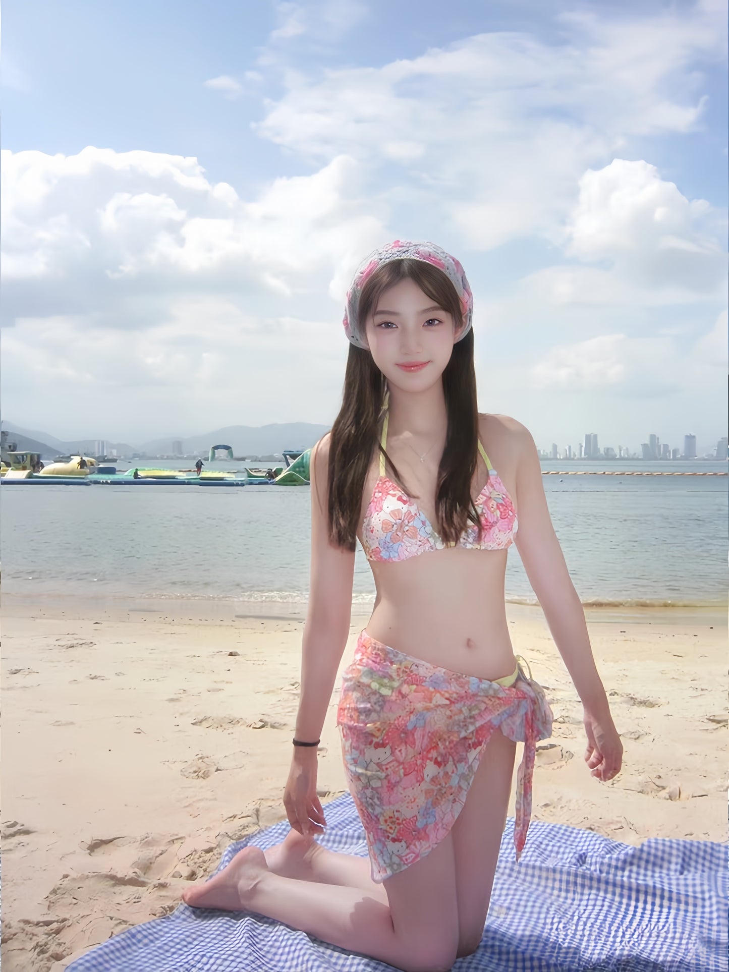 Colorful Floral 3-Piece Set – Fresh and Breezy Print