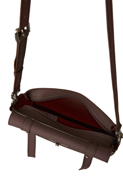 JELLY POINT CROSS BAG IN BROWN — image 8
