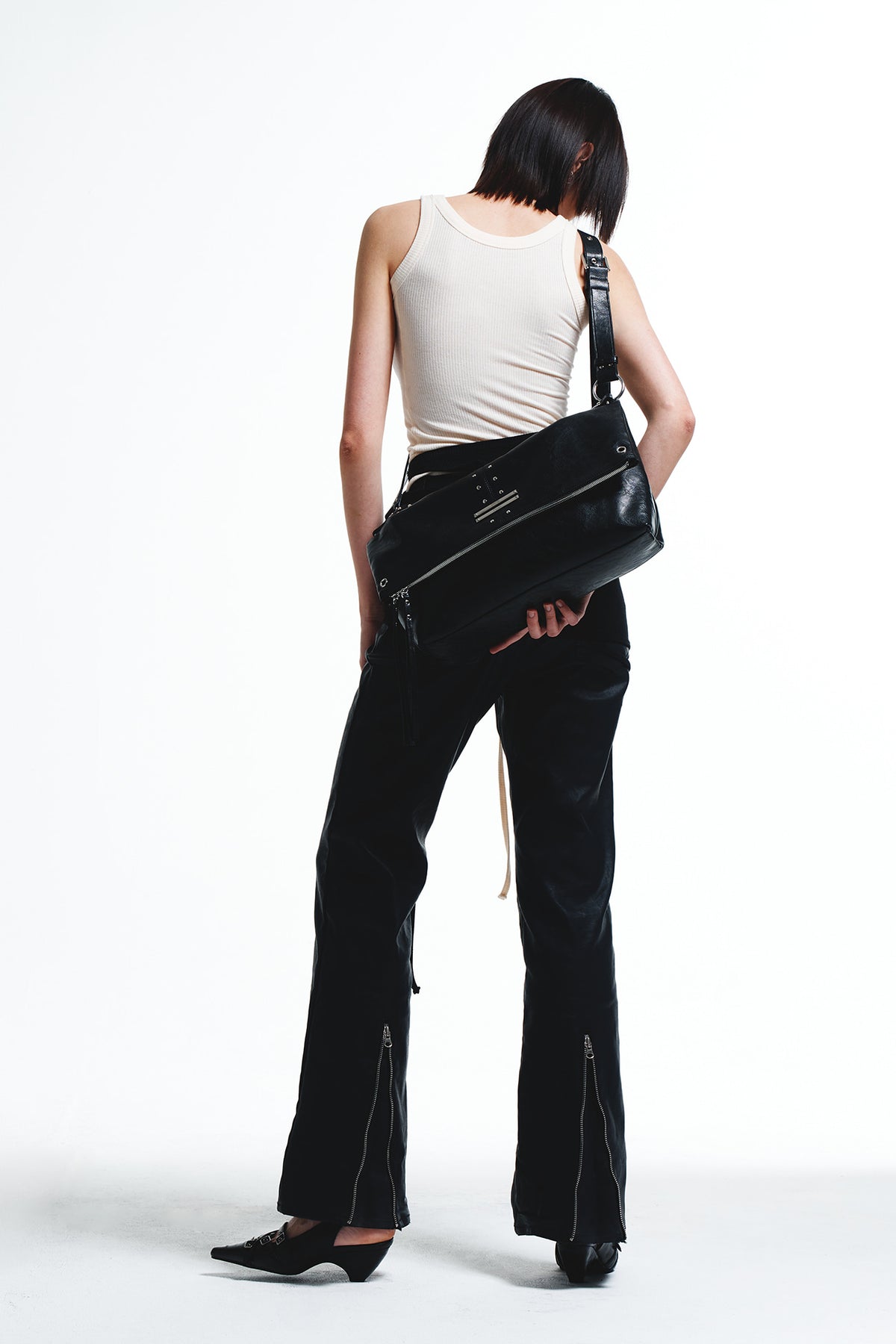 5WAY ZIPPER NOIR BAG IN BLACK — image 9