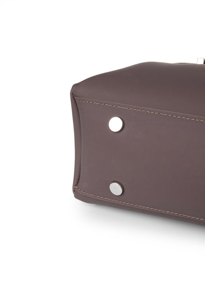 FREE CARD WALLET INCLUDED — JELLY TWO-WAY BAG IN BROWN — image 10
