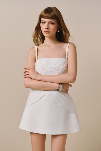 CICI SIMONE Mini Dress + Cape