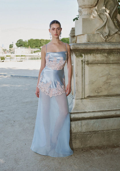 OIA Sia Set Dress – Baby Blue