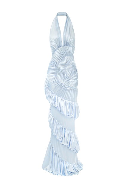 DATT AMMONITE GOWN-light blue product image