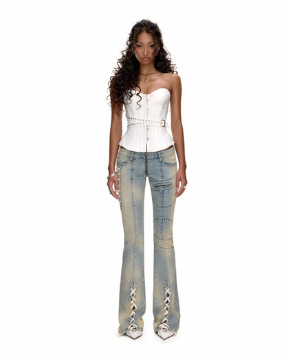 Bupbes NATALIE BOOTCUT DENIM