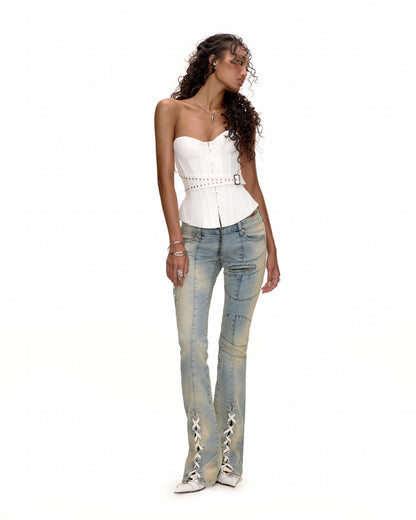 Bupbes NATALIE BOOTCUT DENIM
