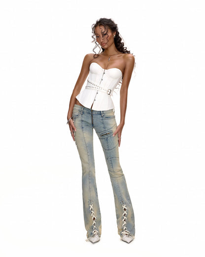 Bupbes NATALIE BOOTCUT DENIM