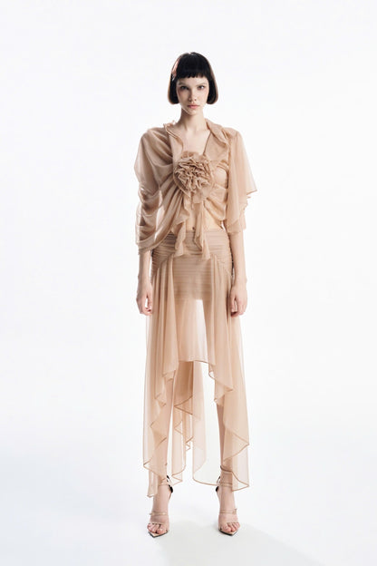 MUST HAVE Custard Reversible Top & High-waisted Midi Skirt — Must Have