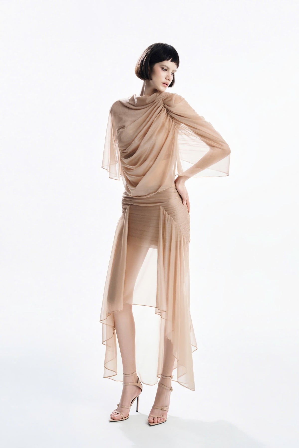 MUST HAVE Custard Reversible Top & High-waisted Midi Skirt — Must Have