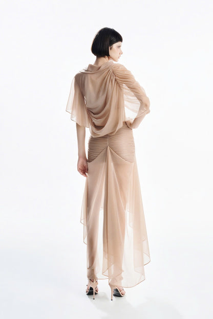 MUST HAVE Custard Reversible Top & High-waisted Midi Skirt — Must Have