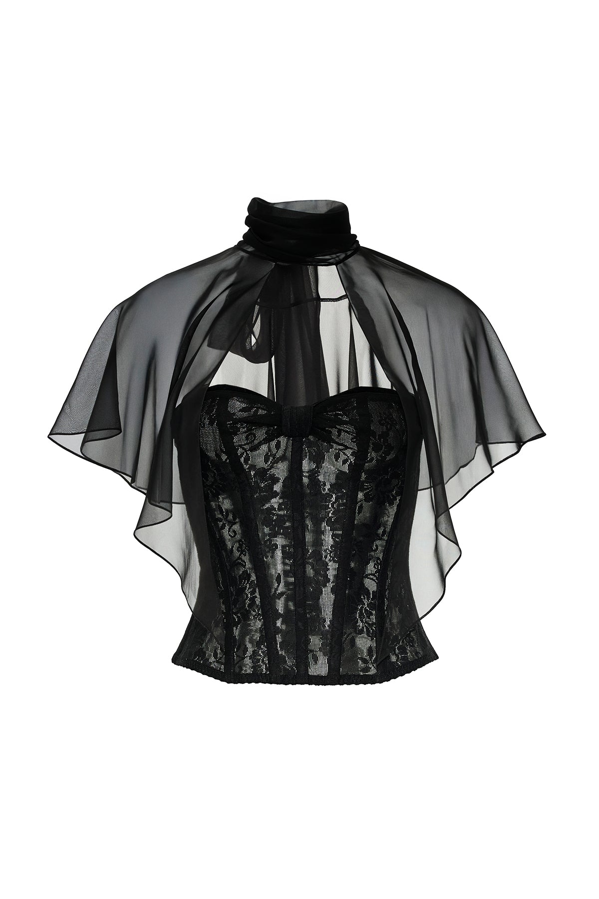 DATT TIANA LACE CORSET & BLOOM MICRO SKORT product image