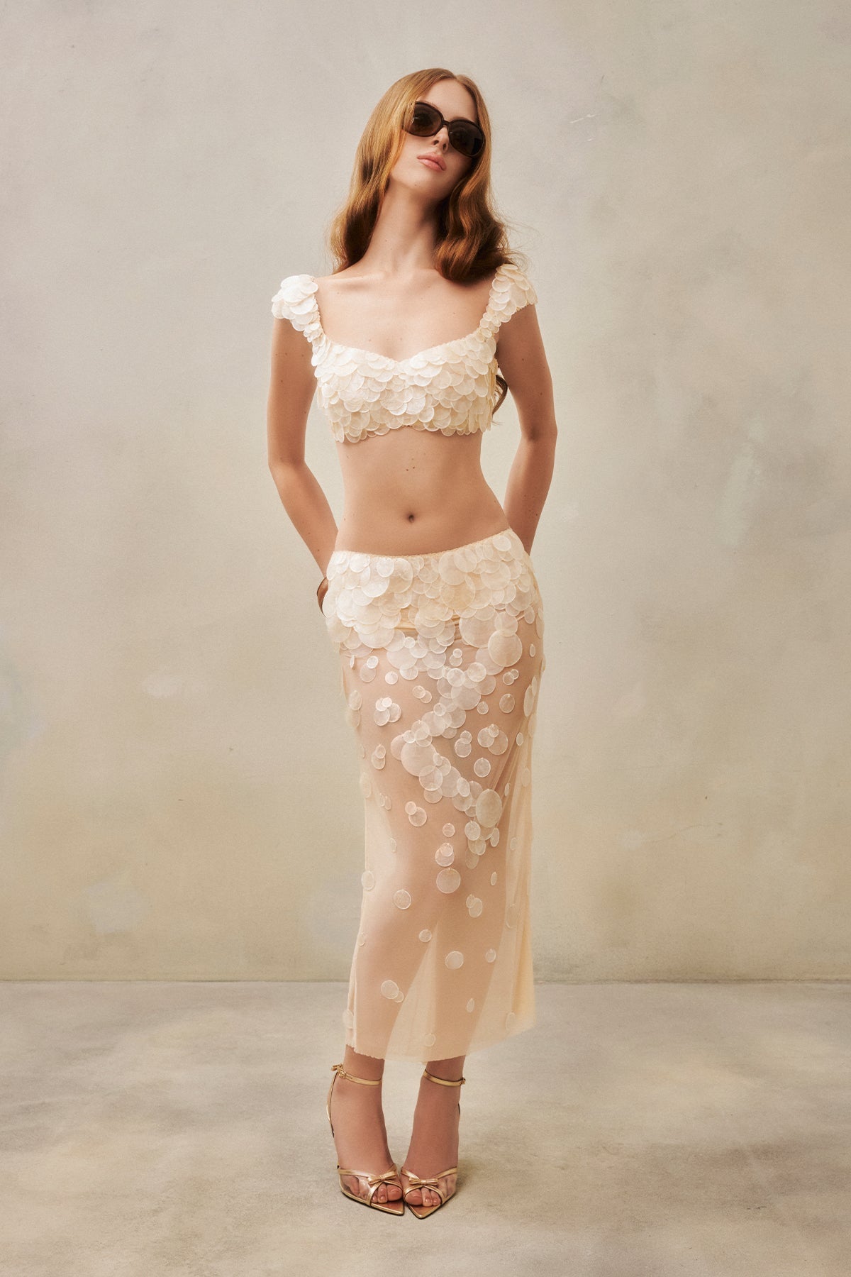 DATT ARIEL SHELL TOP & SHELL MIDI SKIRT product image