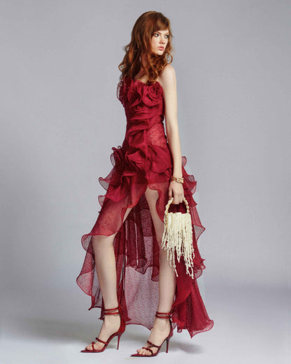 MUST HAVE Asymetrical tiered mullet dress — Must Have