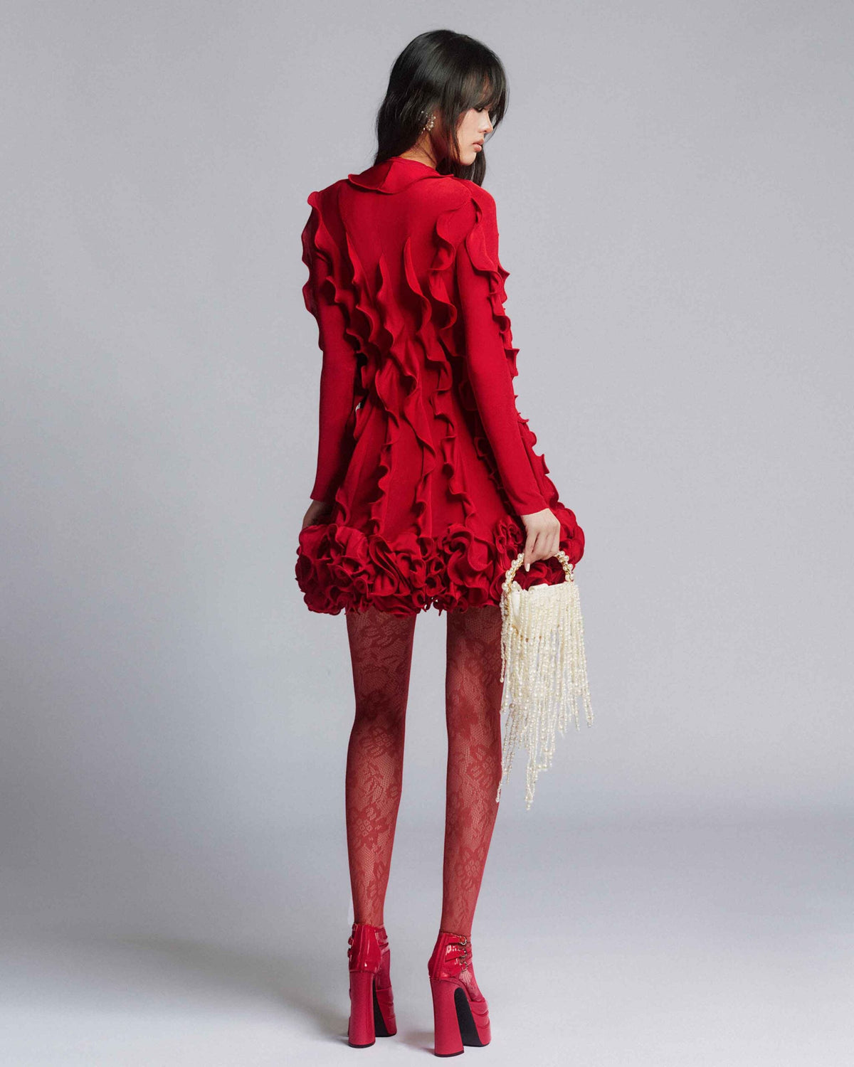 MUST HAVE Vase-shaped floral mini dress — Must Have
