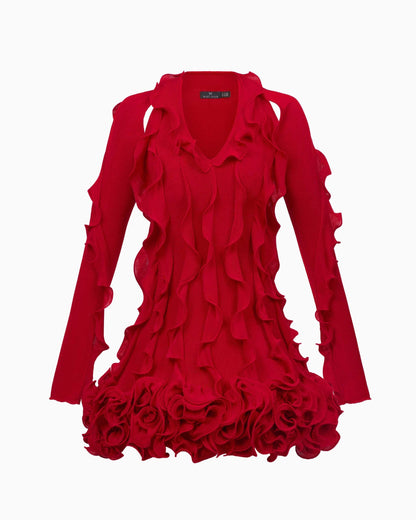 MUST HAVE Vase-shaped floral mini dress — Must Have