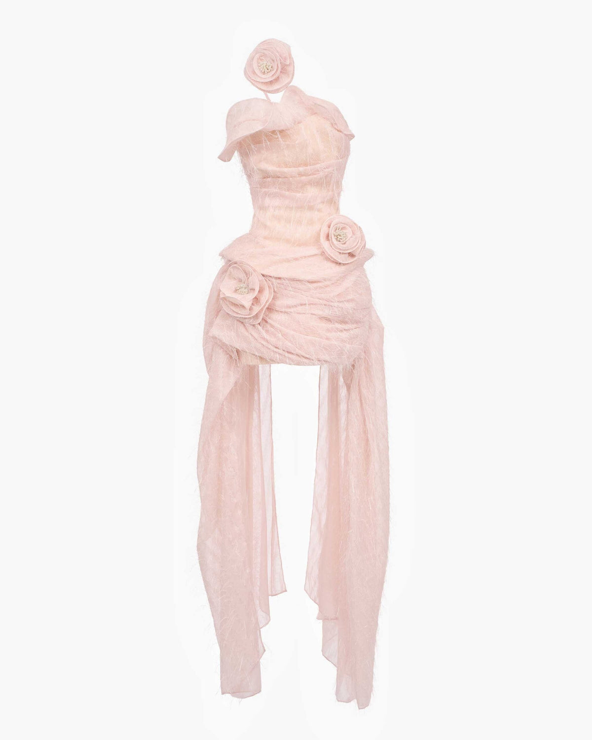 MUST HAVE Glitter fringe mullet dress with pearl — Must Have