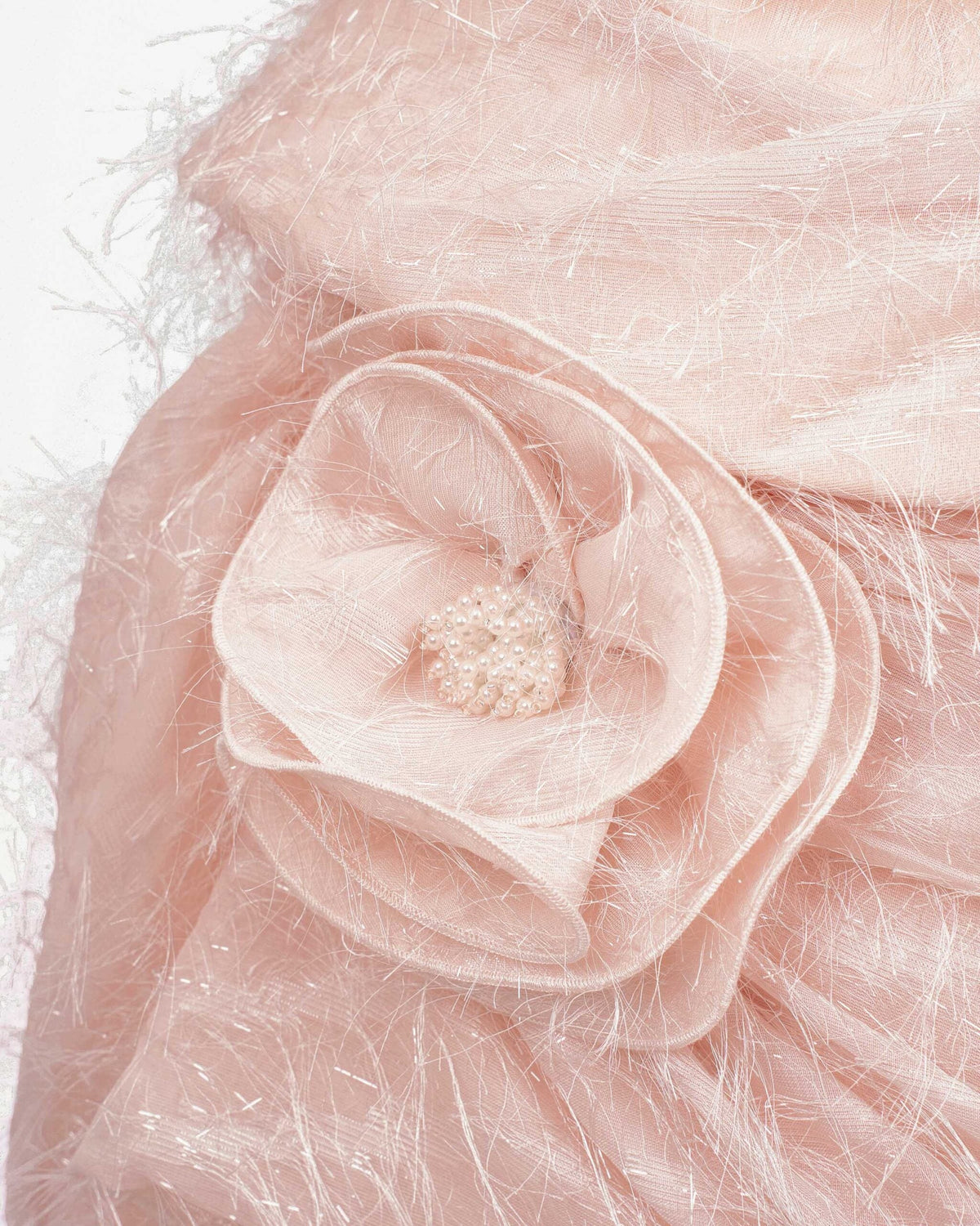 MUST HAVE Glitter fringe mullet dress with pearl — Must Have