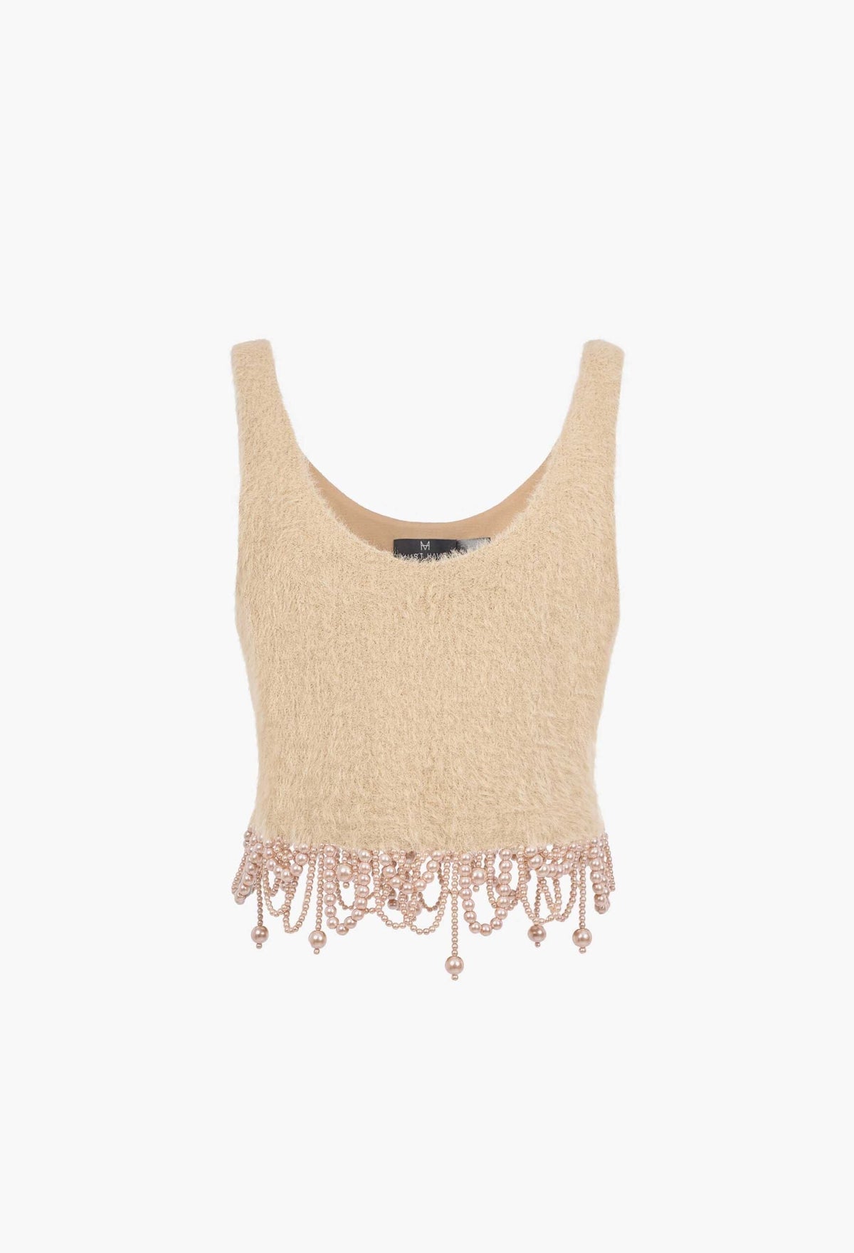 MUST HAVE Pearl fringe nude beige set (Seperate) — Must Have