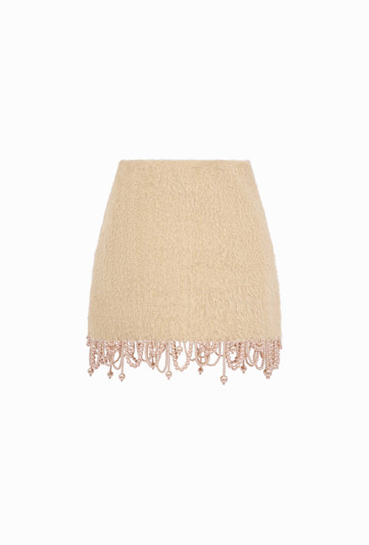 MUST HAVE Pearl fringe nude beige set (Seperate) — Must Have